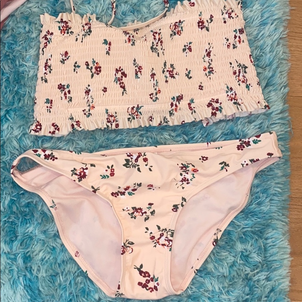 Bathing suit. Pink. Never worn before